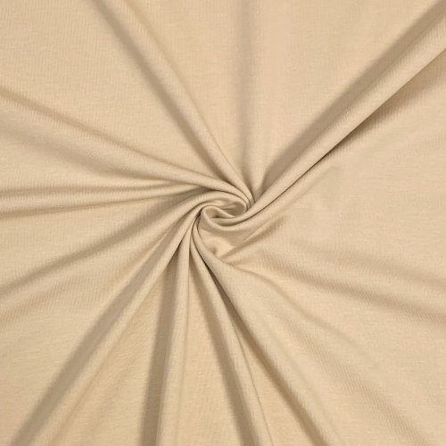 RESTSTÜCK 0,50m !!! - Jersey - uni - beige