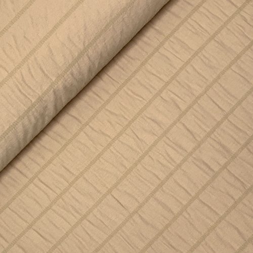 Jersey gesmokt - beige