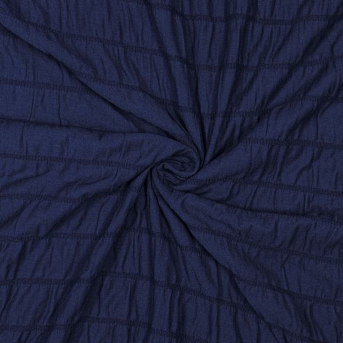 Jersey gesmokt - marine