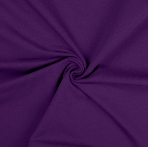 RESTSTÜCK 1,10m !!! - Jersey - uni - purple
