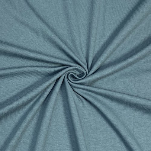 Jersey - uni - rauchblau