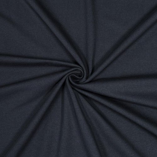 Jersey - uni - dunkelblau
