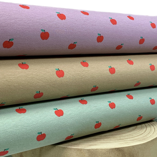 Preview: RESTSTÜCK 0,50m !!! - Jersey - Äpple - mint