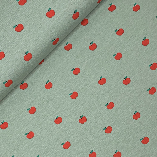 RESTSTÜCK 0,50m !!! - Jersey - Äpple - mint