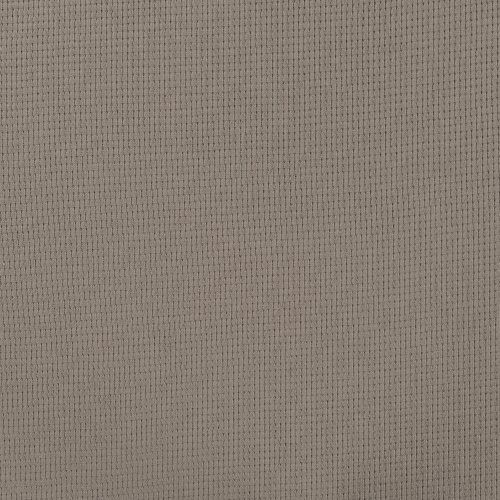 Strickjersey - Mini Waffel - taupe