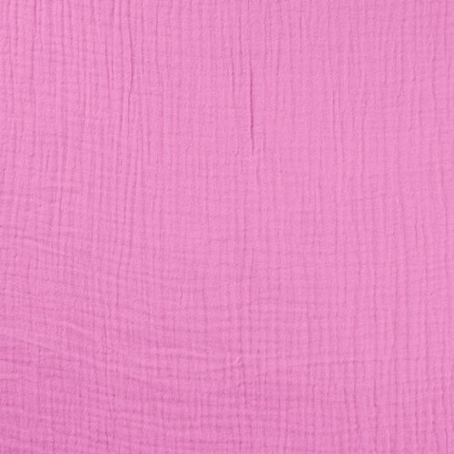 Musselin - uni - fuchsia