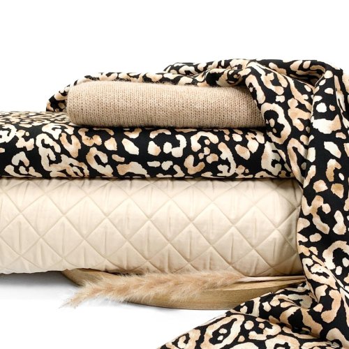 RESTSTÜCK 1,10m !!! - Stepper - Quilted Checks - creme