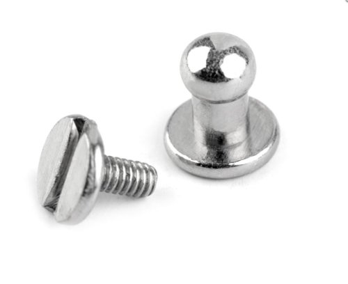 Sattelnieten - 4mm silber