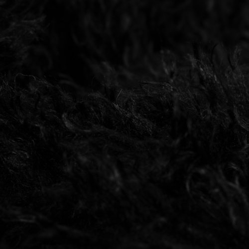 Kunstfell - Curly - black