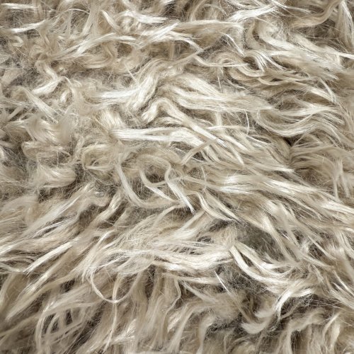 Kunstfell - Curly - taupe