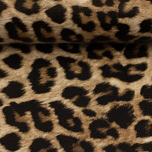 Kunstleder - Leonardo - beige/schwarz - Swafing