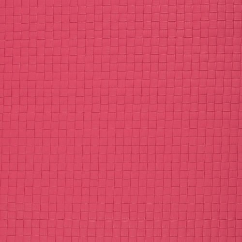 Kunstleder - Venus - Flechtoptik - pink - Swafing