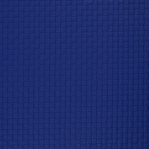 Kunstleder - Venus - Flechtoptik - royalblau - Swafing