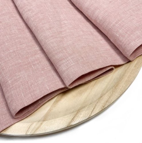 RESTSTÜCK 1,10m !!! - Leinen - Georgio - old pink melange