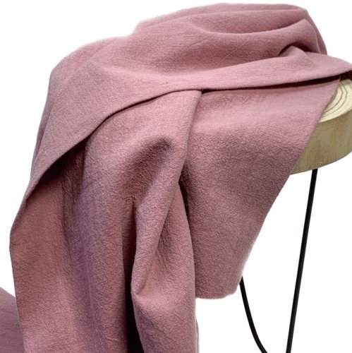 Leinen - stonewashed - old pink