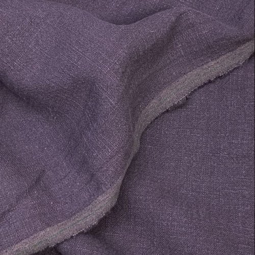 Preview: RESTSTÜCK 0,50m!!! - Leinen - stonewashed - mauve