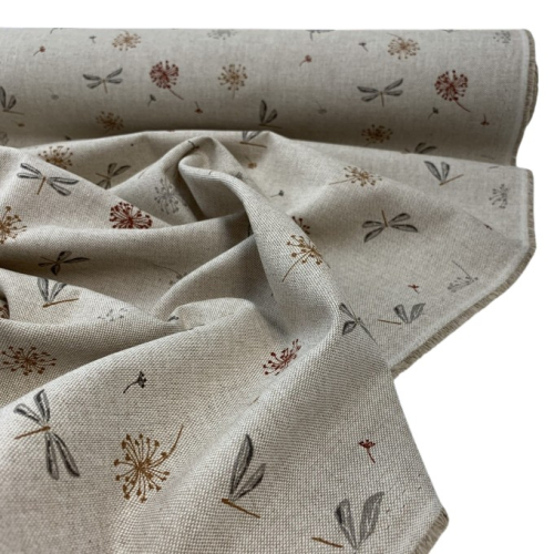 Canvas Leinenlook - Pusteblume - beige