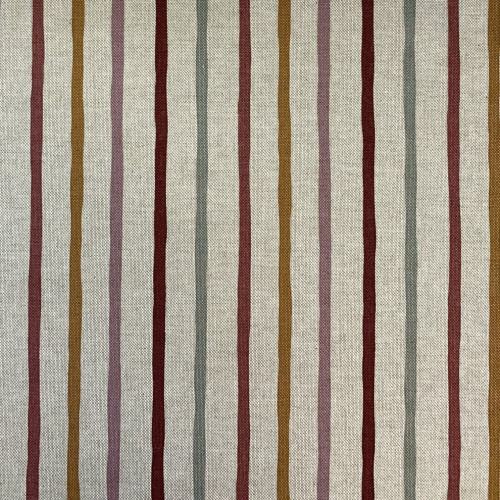 Preview: Canvas Leinenlook - Streifen - beige