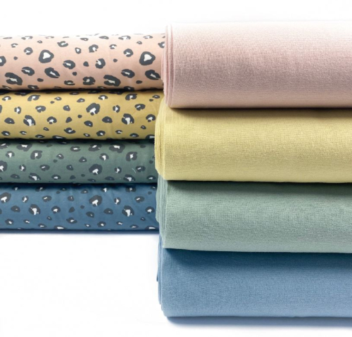 Preview: Bio French Terry - Leo - dusty mint