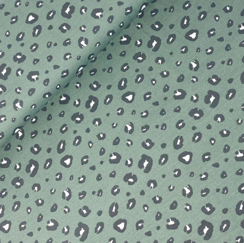 Preview: Bio French Terry - Leo - dusty mint