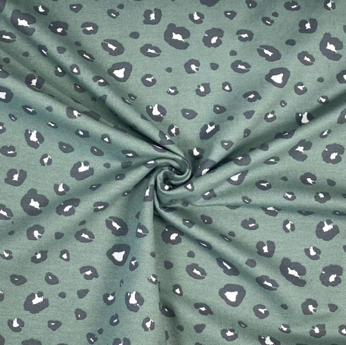 Preview: Bio French Terry - Leo - dusty mint
