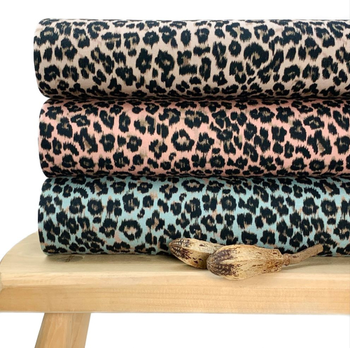 Preview: RESTSTÜCK 0,70m !!! - French Terry - Leo Fuzzy - teal