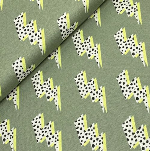 Bio Jacquard - Lightning - Col. 3 caccia - Glory - Hamburger Liebe - Albstoffe