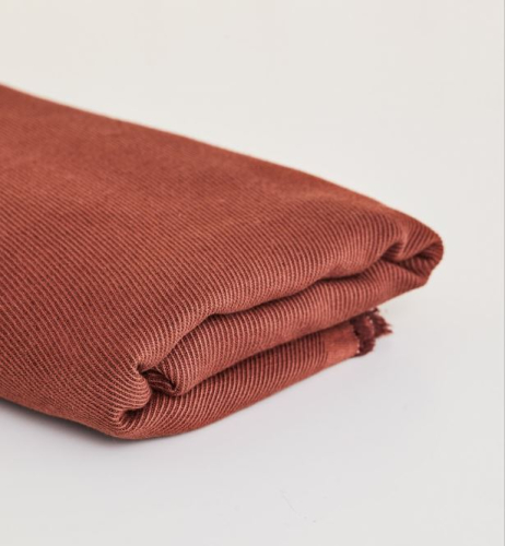 RESTSTÜCK 1,30m !!! - Linen Cotton Twill - sienna - Mind the Maker