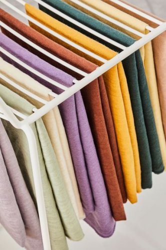 RESTSTÜCK 50cm !!! - Hoya Jacquard Linen Blend mit TENCEL™ - warm sand - meetMilk