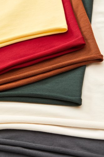 RESTSTÜCK 0,40m !!! - Light Terry Sweat mit TENCEL™ - pond - meetMilk