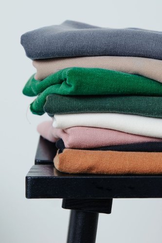 Preview: RESTSTÜCK 1,40m!!! - Mara Linen Blend mit TENCEL™ - warm sand - meetMilk