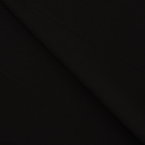 Preview: Viskose Punta Twill Stretch - black