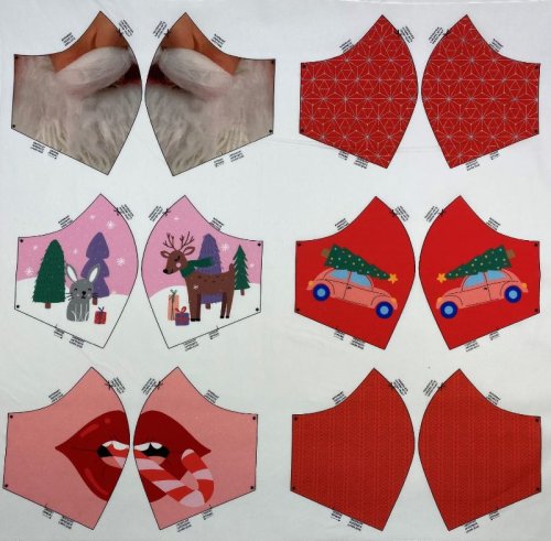 Panel - Christmas - Edition Nr. 2 - runde Masken