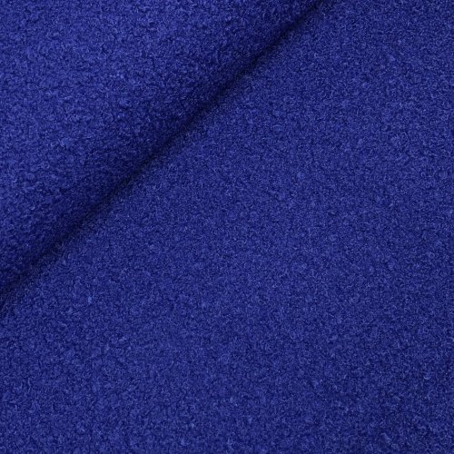 RESTSTÜCK 1,80m !!! - Bouclé - Maxi - royal
