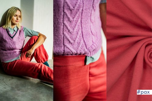 Bio Sweat - Heavy - uni - red - Fibremood