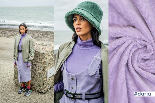 Breitcord - washed - lilac - Fibremood