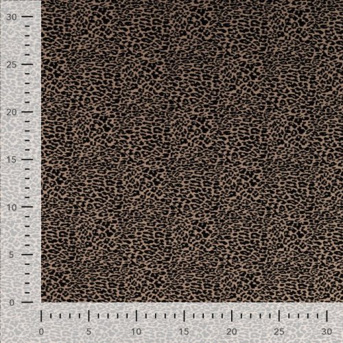Jacquard - Leopard - Melia - sand/black