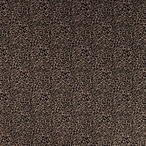 Jacquard - Leopard - Melia - sand/black