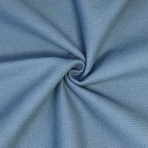 Waffelpique - Mini - indigoblau