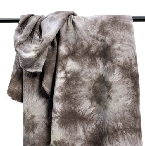 Musselin - Batik - taupe