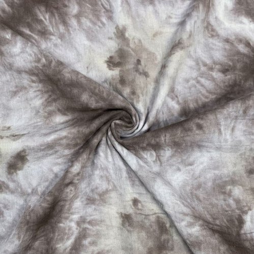 Musselin - Batik - taupe