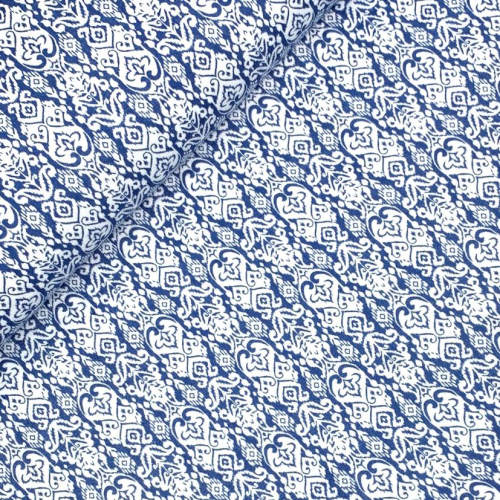 Preview: RESTSTÜCK 0,60m !!! - Musselin - Berja - navy