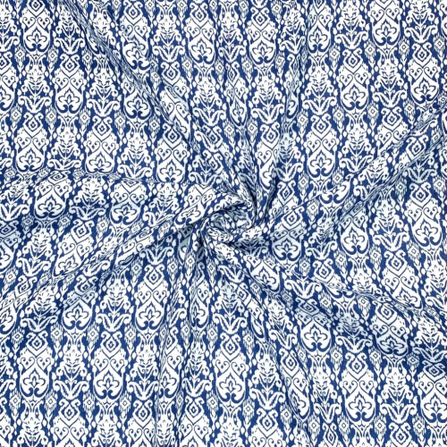 Preview: RESTSTÜCK 0,60m !!! - Musselin - Berja - navy