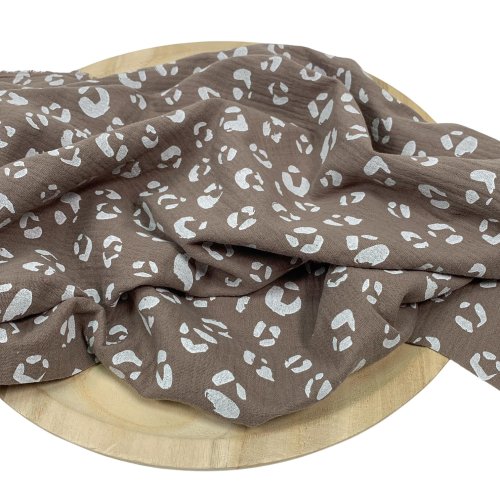 Musselin - Leo - Daka - taupe