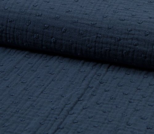 Musselin - Dobby - jeans