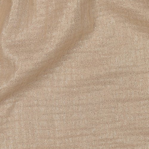 Musselin - Glitter - beige