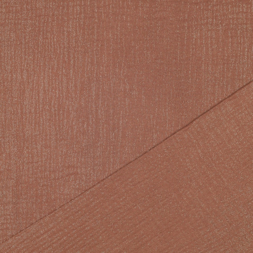 Preview: RESTSTÜCK 0,50m !!! - Musselin - Glitter - cognac