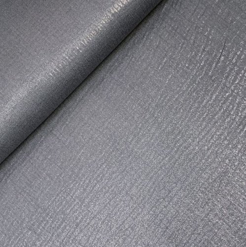 RESTSTÜCK 50cm !!! - Musselin - Glitter - dark grey