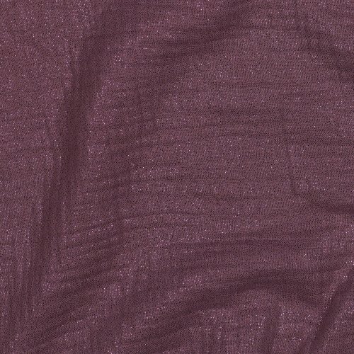 Musselin - Glitter - dark mauve