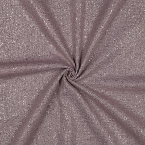 Musselin - Glitter - dark powder